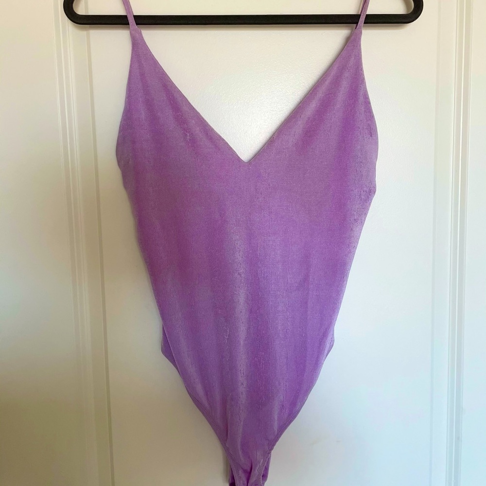 Beautiful Purple Bodysuit from Zara